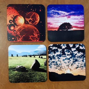 4 x coasters (MKW)